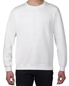 Sweat-shirt décontracté uni à logo personnalisé Sweat-shirt à demi-fermeture éclair oversize à imprimé bouffant - Product Image 1