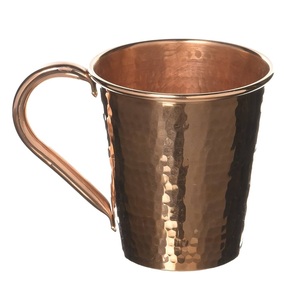 Taza de cobre 12oz 16oz Cerveza Cóctel Vodka 2 piezas Mula martillada Taza de cobre Artesanías Venta caliente - Product Image 3