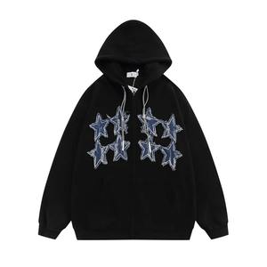 Pantalon de survêtement personnalisé pour hommes pantalon de survêtement évasé 100% coton avec pantalon à rayures latérales de couleur noire - Product Image 3