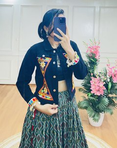 Wholesale Price Direct Factory <b>Supply</b> Pure Rayon Lehnga Choli for Women Festive & <b>Party</b> Wear Weeding Wear From India Bulk Order - Product Image 6