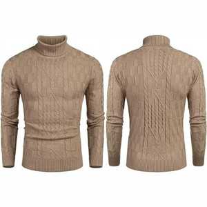 Suéter de poliéster personalizado al por mayor, cuello redondo, logotipo personalizado y color, suéter de poliéster para hombre - Product Image 1