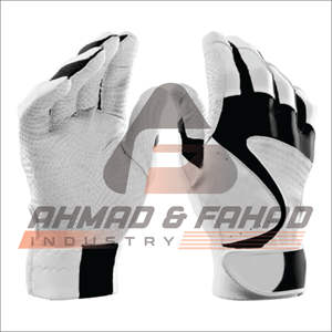 Logotipo personalizado al por mayor de béisbol y softbol guantes de bateo de cuero de calidad para la posición de receptor - Product Image 5