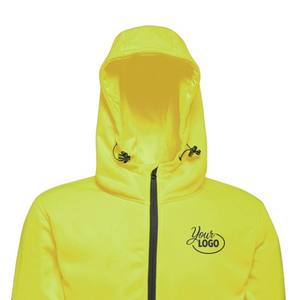 เสื้อมีฮู้ดป้องกันริ้วรอยสำหรับผู้ชายเสื้อมีฮู้ดแบบไฮวิสสำหรับผู้ชายดีไซน์ใหม่ล่าสุดพร้อมโลโก้/สีที่กำหนดเองได้ - Product Image 2