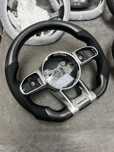 Volant en fibre de carbone véritable pour Mercedes W221 S65 Amg Cl550 <span class=keywords><strong>Cl63</strong></span> S63 pour Mercedes benz g 63 Amg Volant - Product Image 2