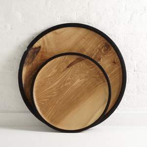 Plato de Madera para Juegos de Vajilla, Uso Tradicional y para Fiestas - Product Image 3