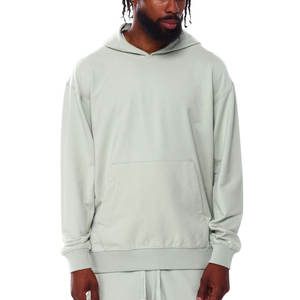 De gran tamaño 500 GSM 100% algodón personalizado sin cuerdas sudaderas con capucha sudaderas para hombres grueso cuadrado ropa de calle sudaderas con capucha en multicolor - Product Image 2