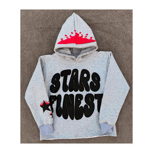 Sudadera con Capucha de Manga Larga para Hombre, 100% Algodón, Gruesa, Estampada, con Bolsillo, Estilo Urbano, a Precio Económico - Product Image 1