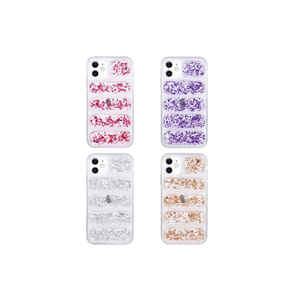 Funda de Silicona Ondulada con Brillantina de Lujo para iPhone 12, Carcasa Trasera de TPU Suave a Prueba de Golpes, Protección de Cámara, INS 14 Plus 13 Pro Max - Product Image 2
