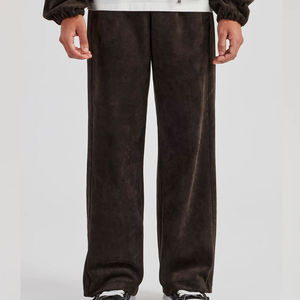 Ensemble deux pièces personnalisé vintage : sweat à capuche et pantalon de jogging, imprimé DTG, coupe évasée, effet délavé soleil et décoloration acide, survêtement pour homme - Product Image 5