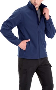 Chaqueta Softshell con capucha impermeable para hombre de alta calidad, actividades al aire libre de invierno, Material de lona transpirable a prueba de viento, cómoda - Product Image 3