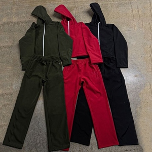 Conjunto Deportivo Personalizado con Logotipo, Otoño, Hombre, Felpa, 100% Algodón, 2 Piezas, Sudadera con Capucha, Pantalones Deportivos, Ropa Deportiva Urbana - Product Image 1