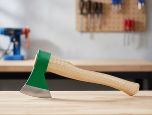 Hachas Vikingas Nórdicas Auténticas al por Mayor para el Hogar y el Jardín, Herramientas Multifunción de Acero con Alto Contenido de Carbono para Acampar, Hachas de Mano de Grado Industrial, Rosa - Product Image 2