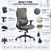 Chaise de bureau de direction à dossier haut en cuir texturé Nappa avec structure noire pour espace de travail de manager ou de président