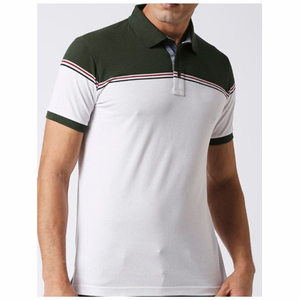 Camisetas Polo de hombre de algodón 100% al por mayor, ropa de manga corta teñida de color personalizado, nueva ropa informal, patrón sólido ecológico - Product Image 3