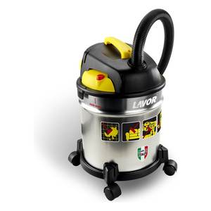 Aspiradora en Seco y Húmedo Lavor 1200W (20Lt) VAC 20 S, Acero Inoxidable y Negro 40023 00002 - Product Image 1