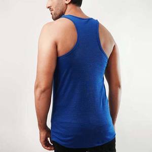 Débardeur de gym d'été Vêtements en coton pour hommes Séchage rapide Bodybuilding Sleeveless T Shirt Fitness Singlets Respirant Débardeurs pour hommes - Product Image 3