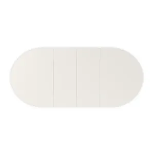 <span class=keywords><strong>Table</strong></span> à <span class=keywords><strong>manger</strong></span> - Finition Blanc OS, Blanc français vieilli, Élégant, Offre spéciale - Product Image 2