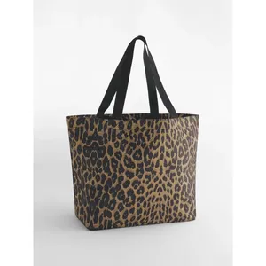 Borsa Tote con Stampa Leopardata, Gadget Promozionale Sostenibile per Shopper - Product Image 2
