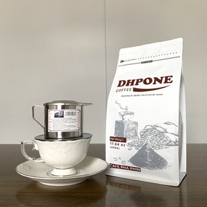 Tendencia Top 2026: Café Molido de Tueste Medio, Mezcla de Robusta y Arábica para Máquina de Espresso y V6 Brew, 500g/bolsa, Marca DHPONE - Product Image 5