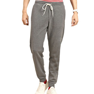 Pantalones de hombre con cintura elástica de tela suave premium, cómodos y ajustables, ideales para el trabajo, el hogar, el gimnasio, pantalones deportivos para hombre. - Product Image 1