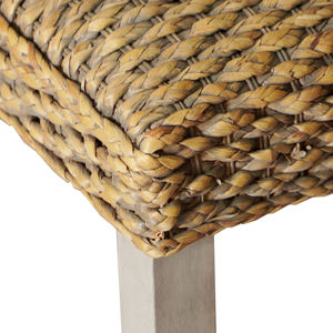 Banco de madera de jacinto de agua de Valencia hecho a mano de alta calidad, cómodo, cálido, ambiente acogedor, belleza Natural, hoteles, Patios - Product Image 5