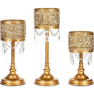 Crystal Beads <b>Candle</b> Holder <b>Square</b> Shape Table Decoration Hot Selling Wedding Event Candlestick Holder Elegant Design - Product Image 6