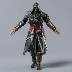 Nouvelle Figurine en Résine 1:6 Articulée Assassin's Creed Ezio OEM Accessoires Anime Personnalisés pour Collection et Décoration - Product Image 6