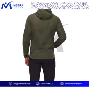 Chaqueta cortavientos de moda para hombre, impermeable, transpirable, a prueba de viento, ligera, para deportes al aire libre, con diseño reflectante, servicio OEM - Product Image 2