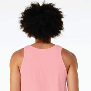 Airlume-Camiseta sin mangas de algodón para hombre y mujer, camiseta sin mangas de color rosa con anillo y Peinado, 32 piezas, 100% oz, venta al por menor - Product Image 6