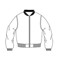 Kustom Pabrik grosir musim gugur & Musim Dingin jaket motor kualitas tinggi jaket Bomber anak-anak jaket mantel wol