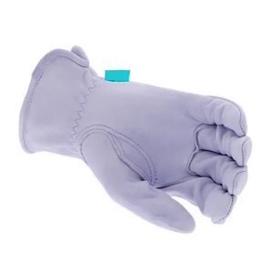 Gants de travail de conduite antidérapants en cuir de vachette de haute qualité OEM Vente directe en usine Gants de travail respirants pour conducteur - Product Image 5