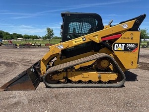 Minicargadora Caterpillar 299D2 XHP 2019 con Retroexcavadora Delantera/Trasera, Usada, Motor TCM, Carga Nominal de 35 Toneladas, Rodamiento de Motor - Product Image 2