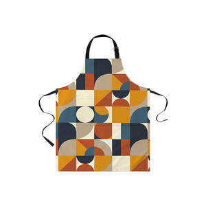 Delantal de cocina de tamaño personalizado de alta calidad superventas Algodón puro nuevo estilo cubierta de cocina sin mangas para uso doméstico - Product Image 2