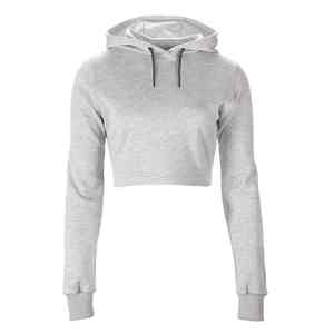 Sweat-shirt court pour femme, confectionné avec un tissu respirant offrant confort, chaleur et un style décontracté et tendance. - Product Image 2