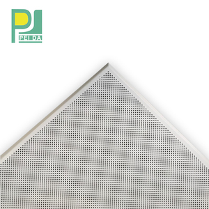 Plafond suspendu en aluminium en métal d'isolation phonique et d'isolation thermique - Product Image 1