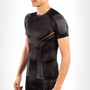 Best Quality Plain Mma <b>Rash</b> <b>Guard</b> Short Sleeve Rush <b>Guard</b> for <b>Men</b> <b>Rash</b> <b>Guards</b> Winter Stylish Custom Blank High Quality Mma - Product Image 2