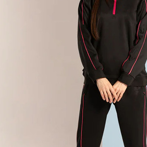 Ensemble de survêtements décontractés pour femmes Vêtements de sport deux pièces pour l'exercice et l'extérieur - Product Image 6
