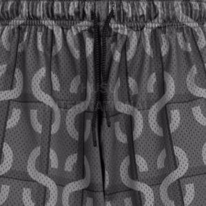 Pantalones cortos de malla transpirable para hombre, ropa informal de secado rápido, pantalones cortos de poliéster para hombre, pantalones cortos deportivos con logotipo personalizado, sueltos, estampado de verano 2025 - Product Image 4