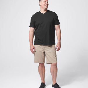 T-shirts personnalisés en gros, T-shirts grandes tailles |   T-shirts pour hommes de grande taille avec impression personnalisée de l'étiquette du col, t-shirt d'entreprise - Product Image 3