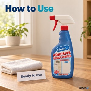 Spray Rimuovi Residui Adesivi 500ml, Detergente Potente per Adesivi e Nastri, Rimuove Colla Vecchia da Vetro, Piastrelle e Metallo, Vendita all'Ingrosso - Product Image 4