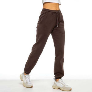 Venta al por mayor de las mujeres de color personalizado de peso pesado polar básico Jogging Pantalones Mujeres Pantalones de chándal Para la venta Pantalones de las mujeres Servicio OEM - Product Image 3