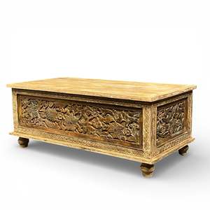 Boîte à bijoux en bois de style héritage, élégante et adaptée au salon - Product Image 1
