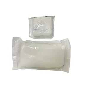 Esponja de cotonete de gaze estéril médica 100% algodão, macia e absorvente, 45x45 18x18 polegadas, lavada ou não lavada, detectável por raios X