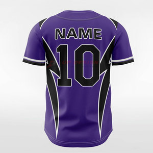 เสื้อเบสบอลแขนสั้น ผลิตจากโพลีเอสเตอร์ 100% คุณภาพสูง แห้งเร็ว ระบายอากาศได้ดี สามารถปรับแต่งได้ เหมาะสำหรับทีม ใช้ได้ทุกฤดูกาล - Product Image 5