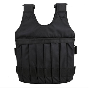 Gilet lesté d'entraînement tactique de fitness, sangle d'épaule réglable, couleur et taille personnalisables pour tous les types de sports de musculation - Product Image 2
