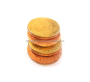 Affordable Price Classic Design Metal <b>Coaster</b> Premium Style Quality Wedding Table Decorative <b>Wooden</b> <b>Coaster</b> for Drinks - Product Image 3
