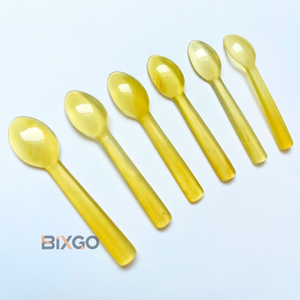 Mini cuchara de café hecha a mano con cuerno de Búfalo, hecha en Vietnam - Product Image 2