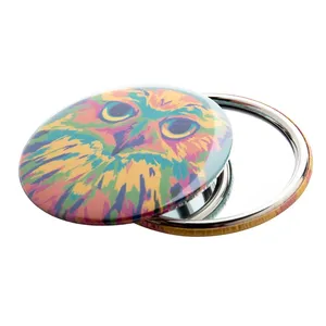 Personalized Pocket BeautyBadge <b>Mirror</b> Promotional Merchandising Item - Product Image 2
