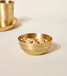 Sous-verre en laiton motif fruits, poli classique, design personnalisé, cadeau d'affaires, compatible lave-vaisselle, écologique, haute qualité, personnalisable - Product Image 6