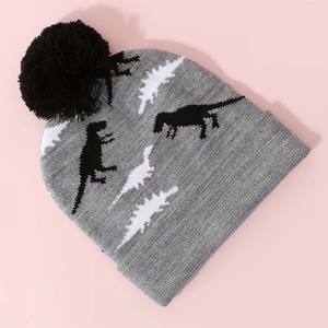 Cintre Impex Manufacture Unisexe Acrylique Tricoté Personnalisé Hiver Bonnets Jacquard Lettres Design pour Hommes - Product Image 5